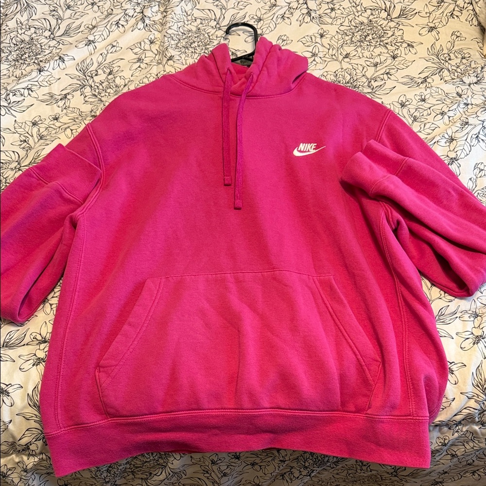 Nike Fuchsia Pullover Hoodie